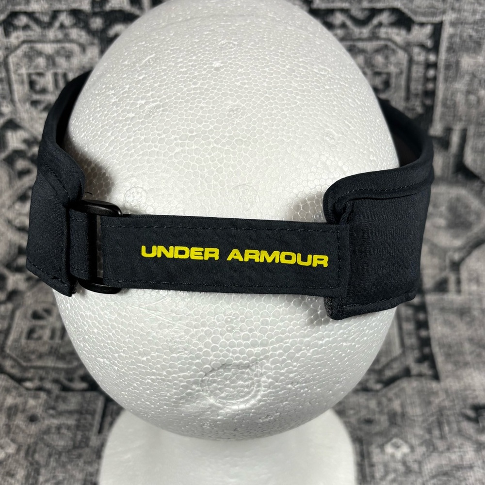 Under Armour Men’s‎ Golf Visor Gray and Neon Yellow OSFA - Picture 3 of 4